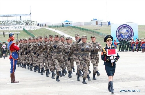 Mongolia kicks off annual peacekeeping drill - ảnh 1